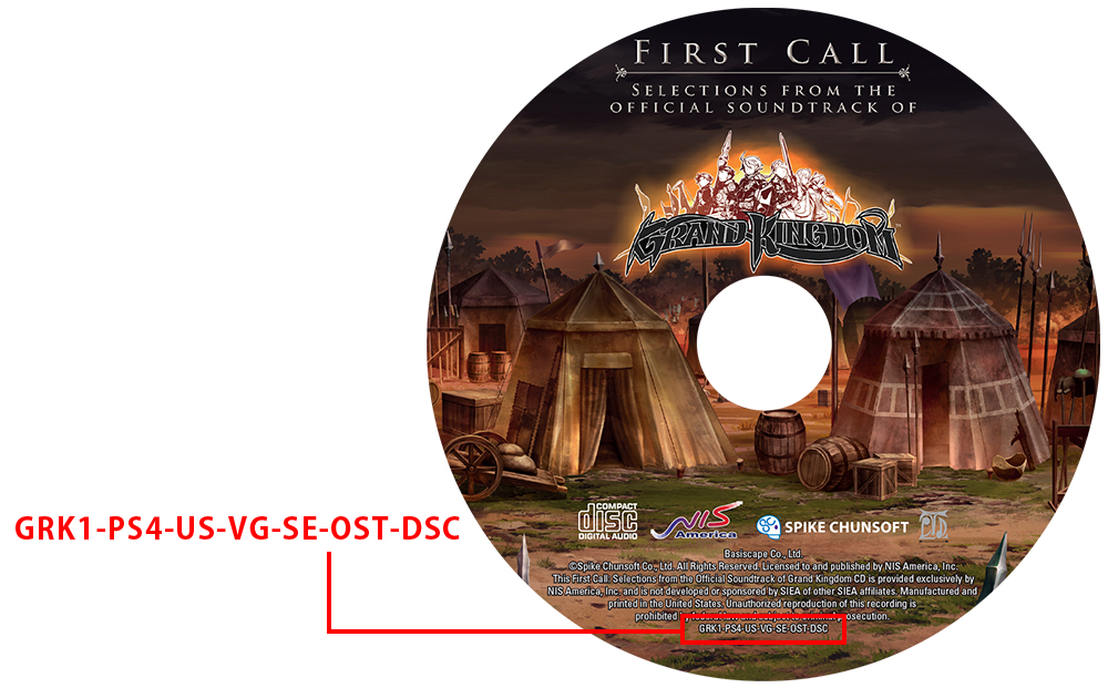 Grand Kingdom Limited Edition OST