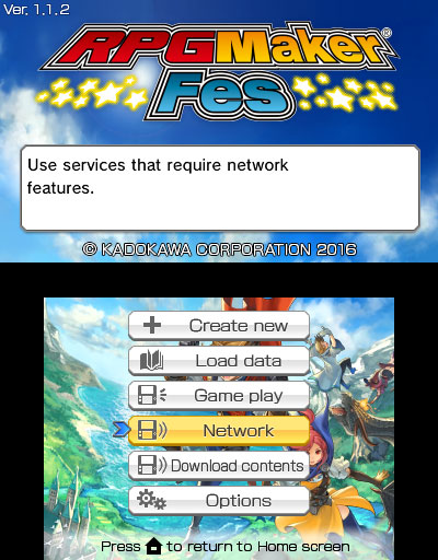 RPG Maker Player, Aplicações de download da Nintendo 3DS