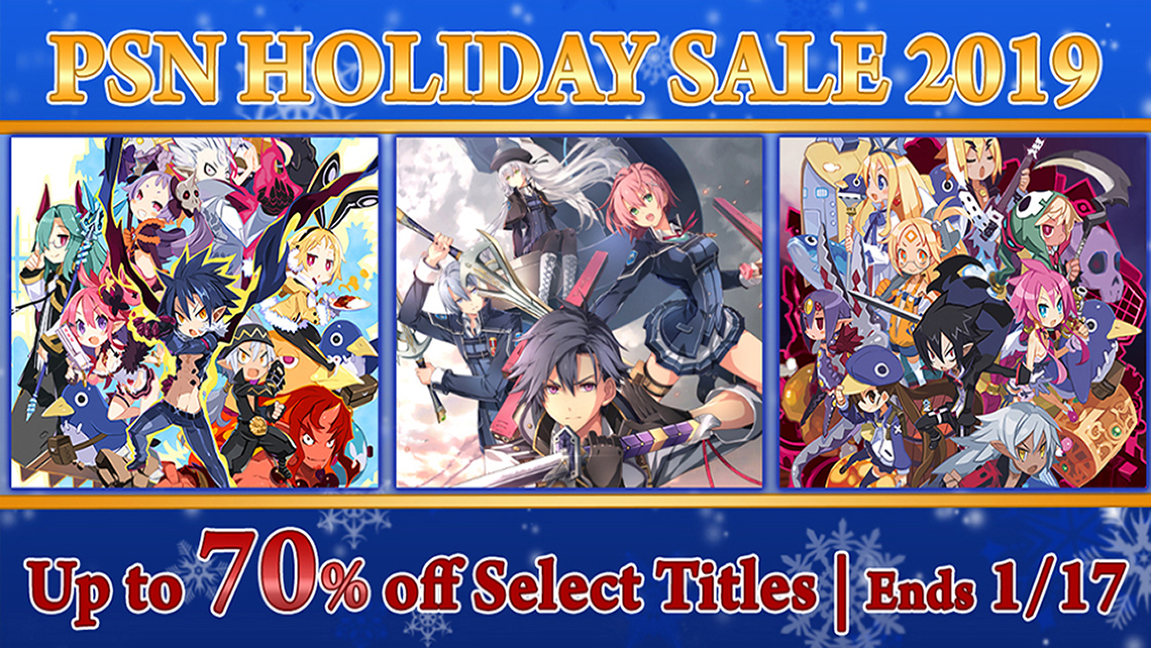 Psn Holiday Sale 19 Nis America Inc