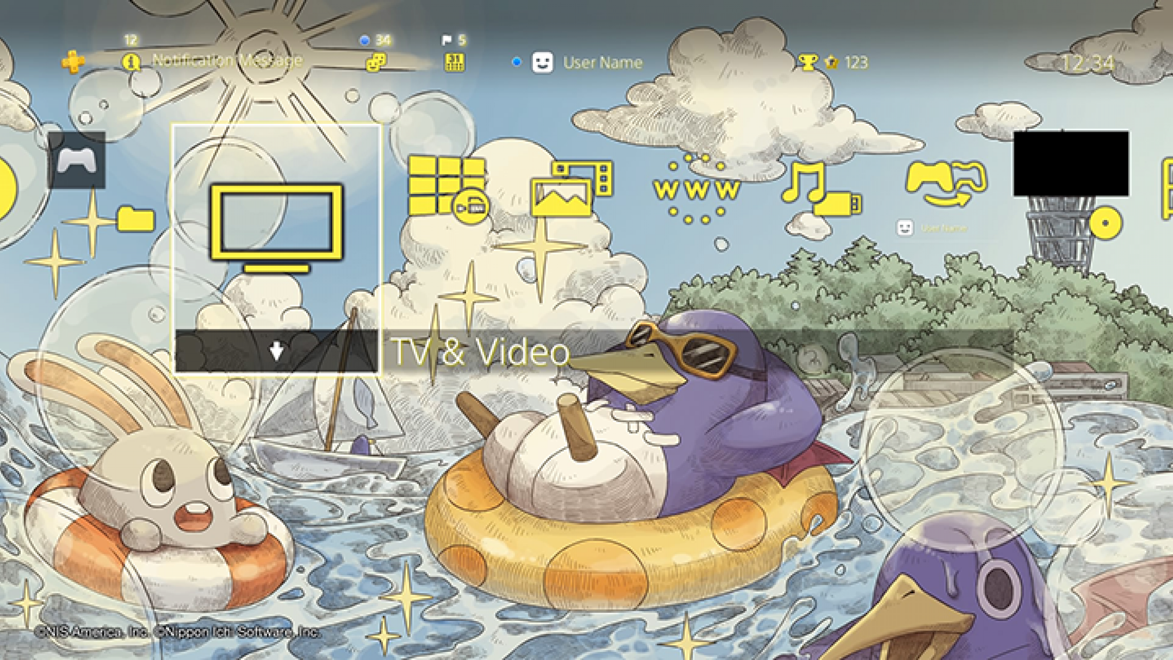 New Prinny Avatars Themes For The Summer Nis America Inc